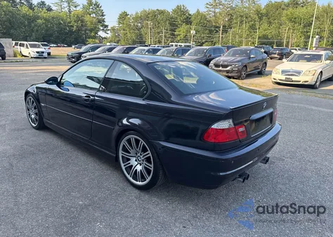 2002 BMW M3 из США, поврежденный, VIN WBSBL93442JR16950